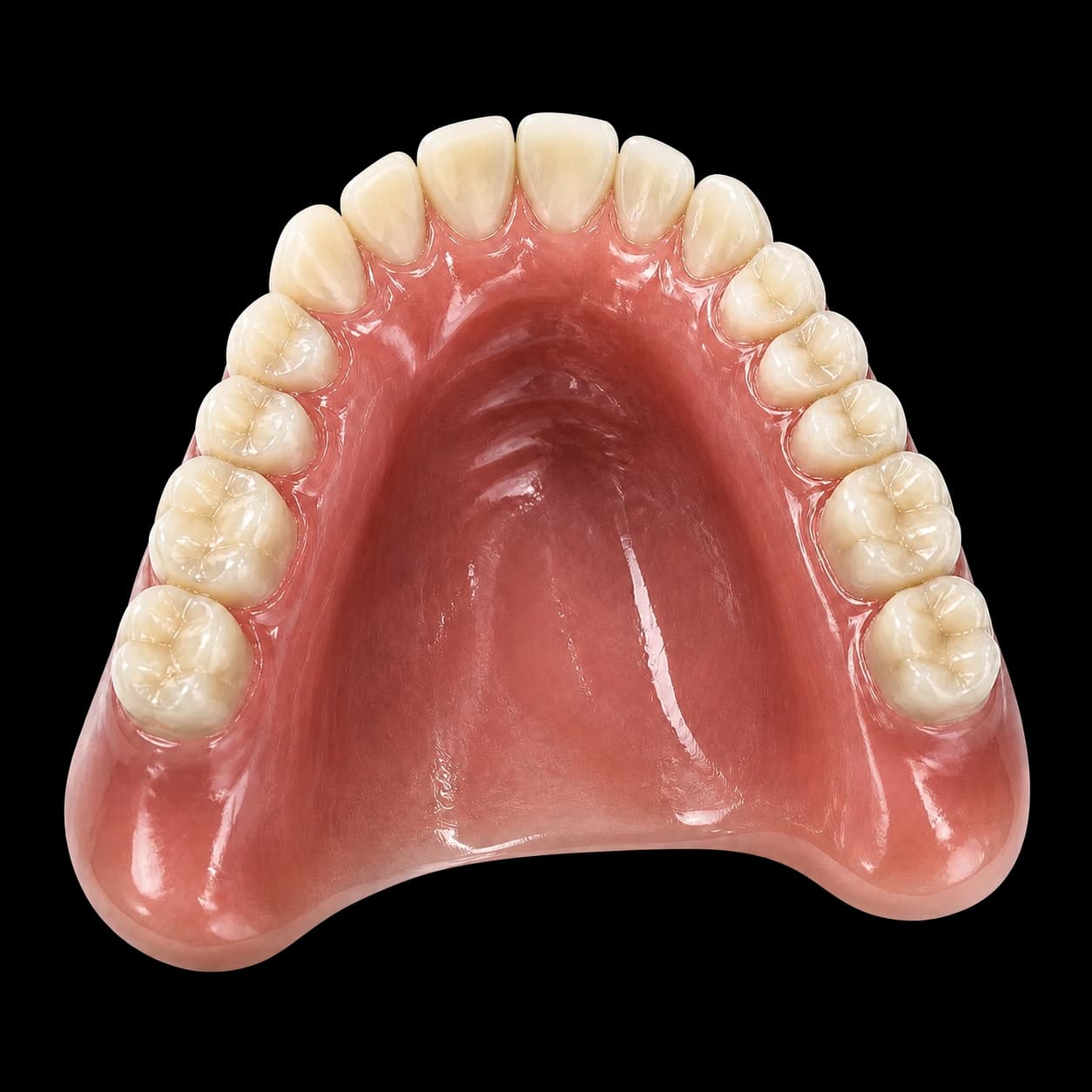 Proteză dentară mobilă acrilică totală